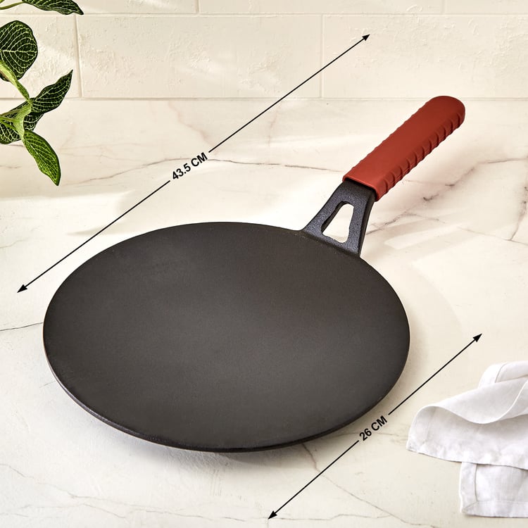 Terra Tales Sally Cast Iron Concave Tawa - 26cm