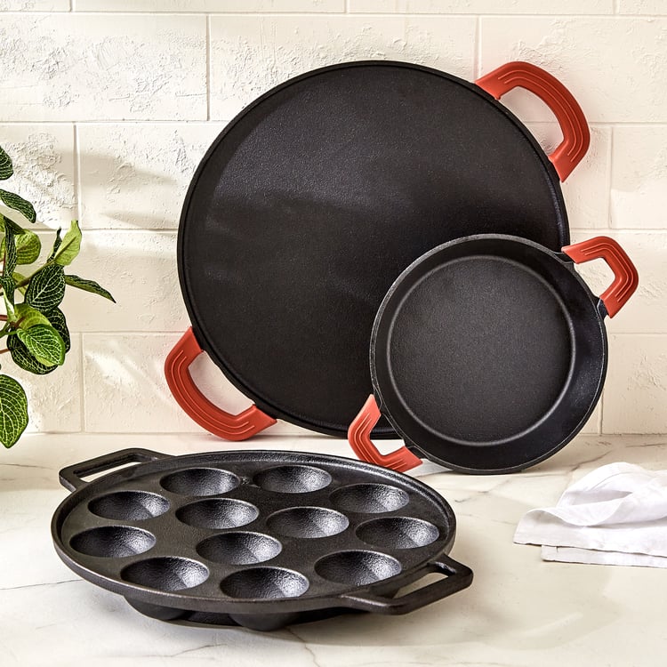 Terra Tales Sally Cast Iron Dosa Tawa - 30cm