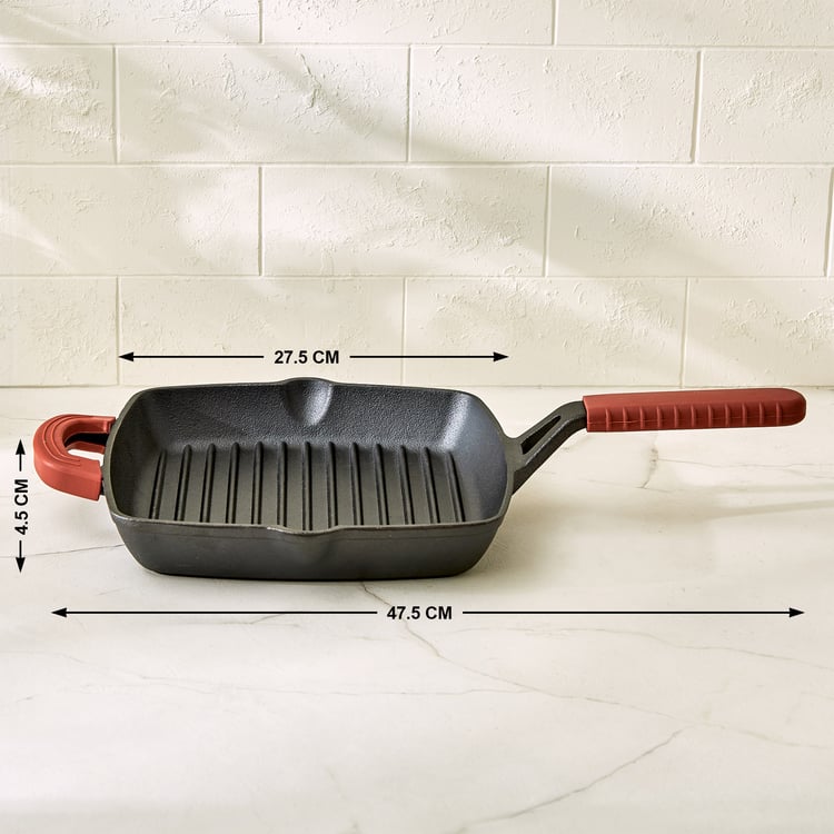 Terra Tales Sally Cast Iron Grill Pan