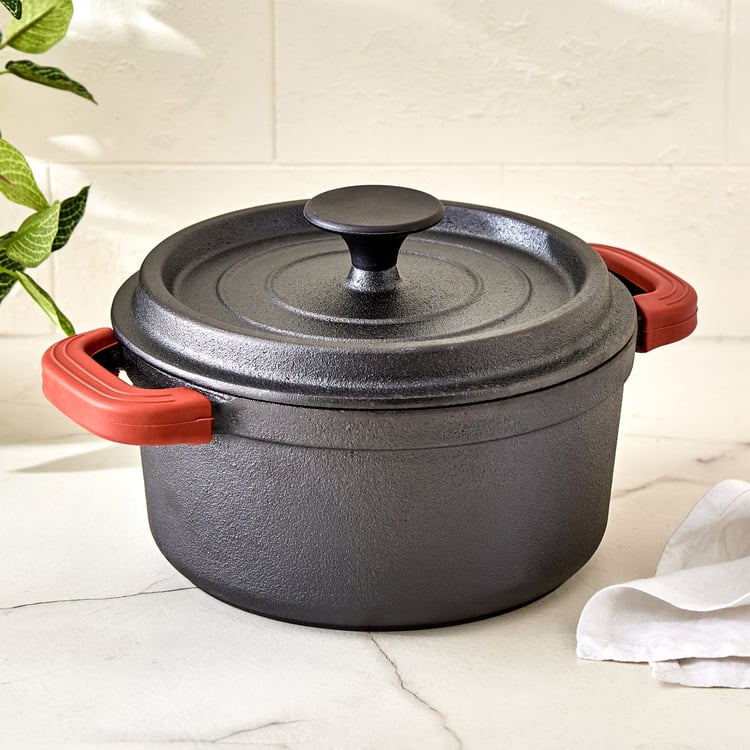 Terra Tales Sally Cast Iron Casserole with Lid - 2.35L