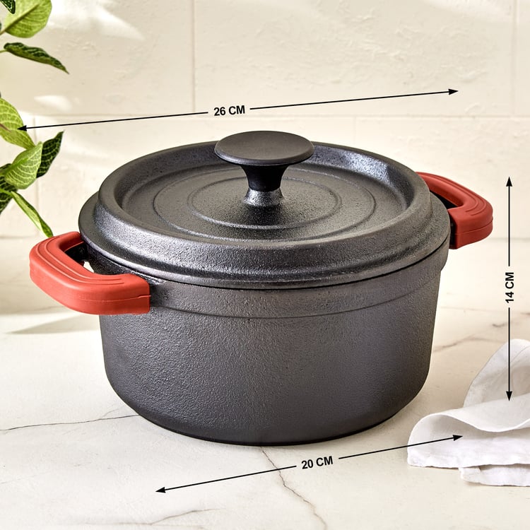 Terra Tales Sally Cast Iron Casserole with Lid - 2.35L