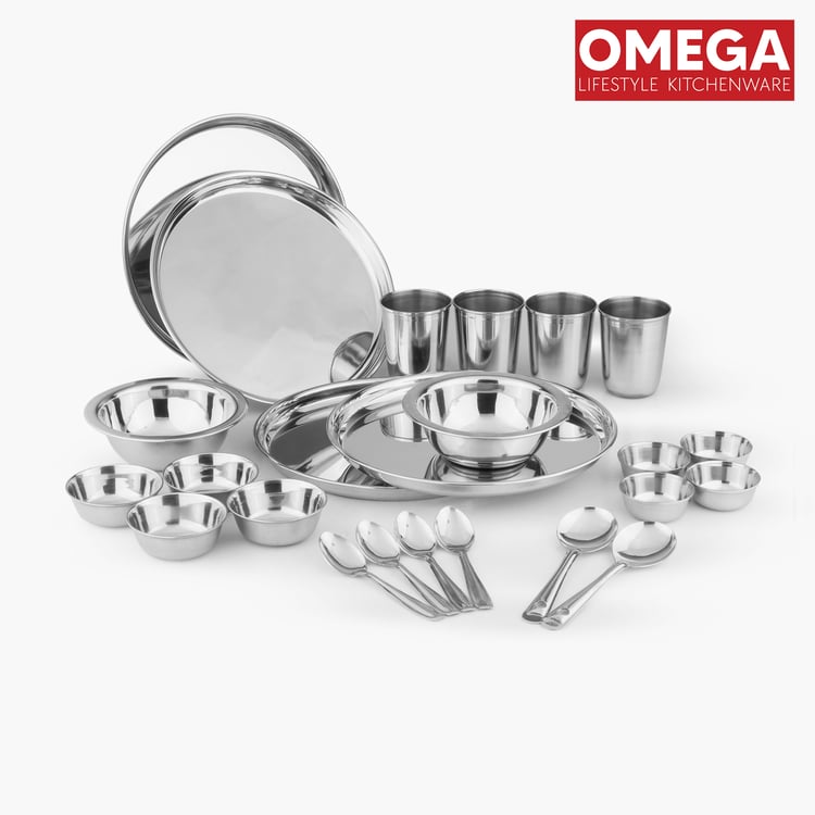 Omega 24Pcs Stainless Steel Dinner Set