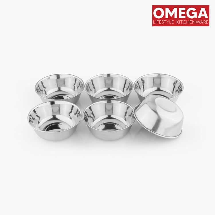 OMEGA 24Pcs Stainless Steel Dinner Set