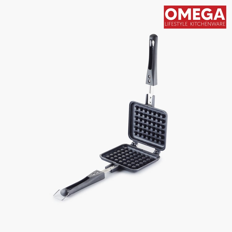 OMEGA Aluminium Non-Stick Waffle Maker