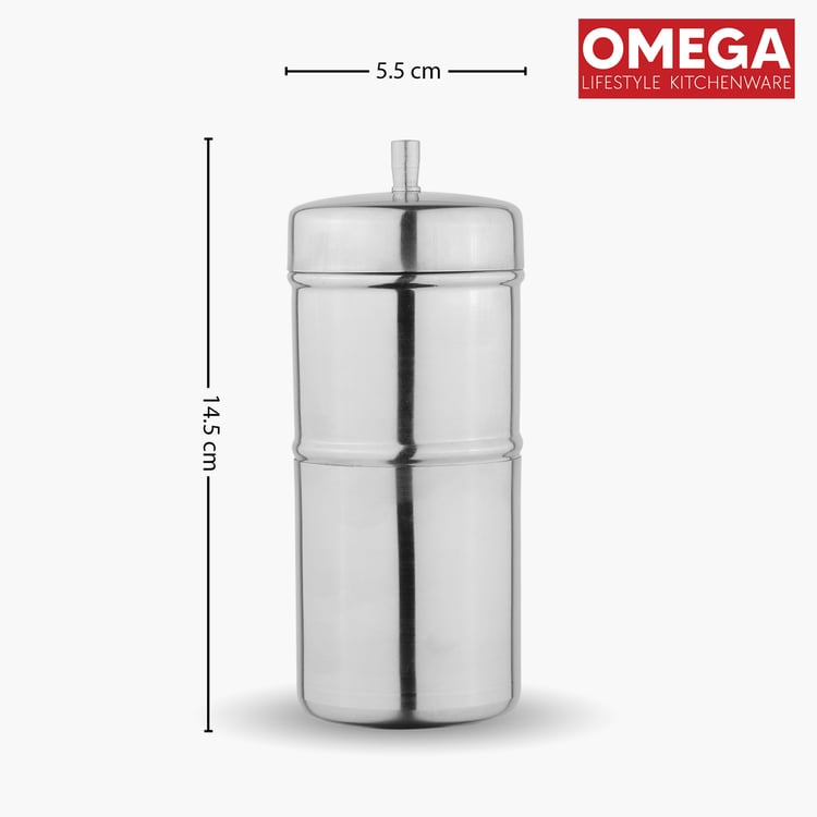 OMEGA 14Pcs Stainless Steel Filter Coffee Maker