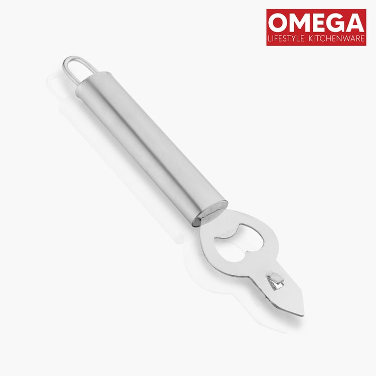 OMEGA Stainless Steel Bottle Opener with Handle