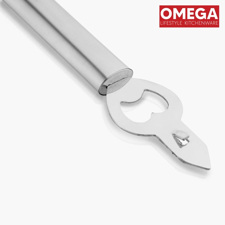 OMEGA Stainless Steel Bottle Opener with Handle