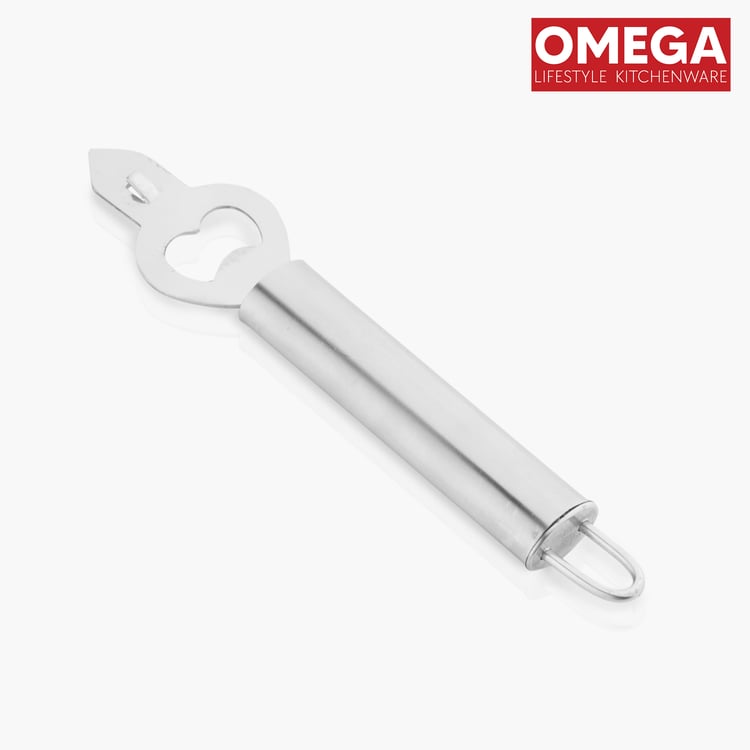 OMEGA Stainless Steel Bottle Opener with Handle