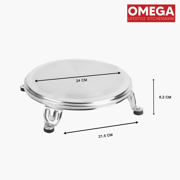 OMEGA 7Pcs Stainless Steel Roti Maker Set