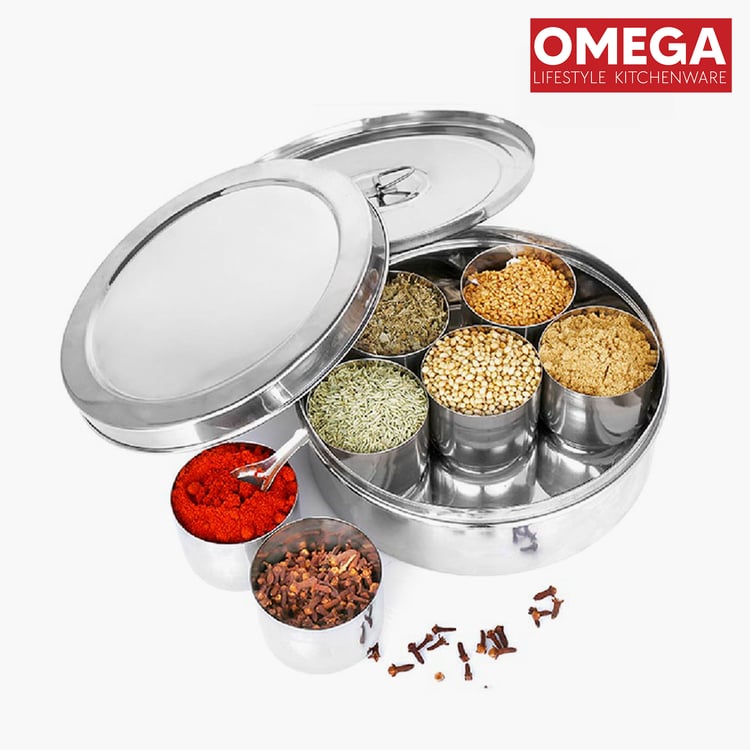 OMEGA Stainless Steel Spice Box - 1.9L