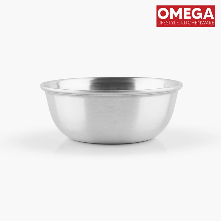 OMEGA IVY Set of 4 Stainless Steel Serving Bowls - 250ml