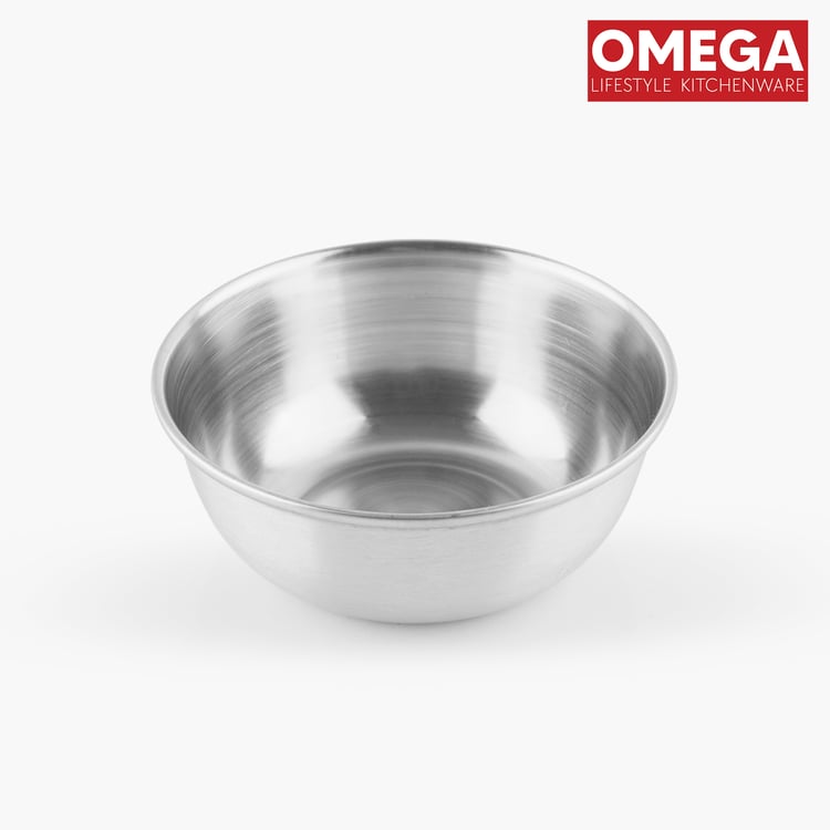 OMEGA IVY Set of 4 Stainless Steel Serving Bowls - 250ml