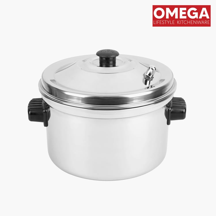 OMEGA Stainless Steel Idli Maker with Stand