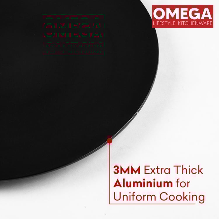 OMEGA G-Home Aluminium Hard Anodized Roti Tawa - 25cm