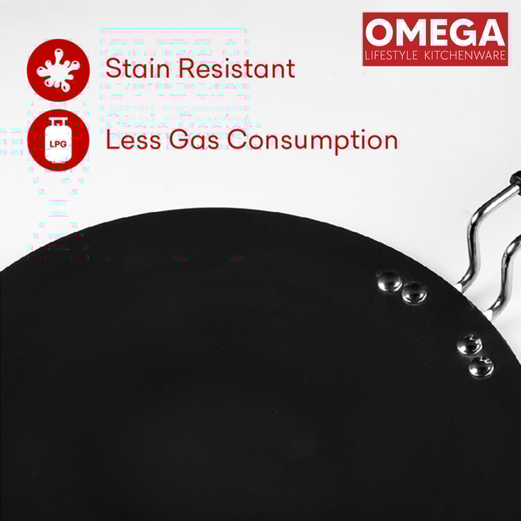OMEGA G-Home Aluminium Hard Anodized Roti Tawa - 25cm