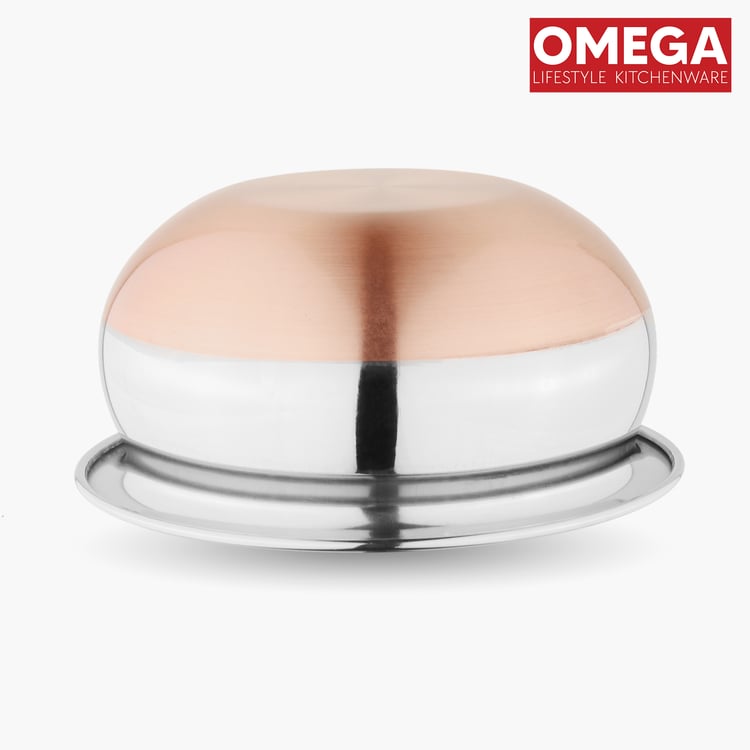 OMEGA Stainless Steel Copper Bottom Handi - 2.1L