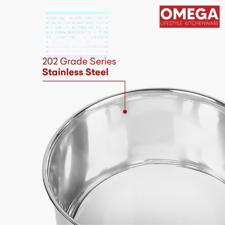 OMEGA Stainless Steel Copper Bottom Saucepan - 2L