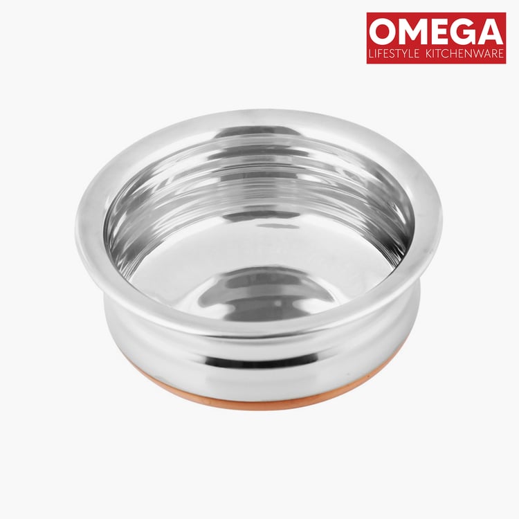 OMEGA Stainless Steel Copper Bottom Handi - 1.4L