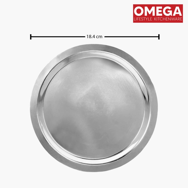 OMEGA Deluxe 6Pcs Stainless Steel Copper Bottom Cookware Set