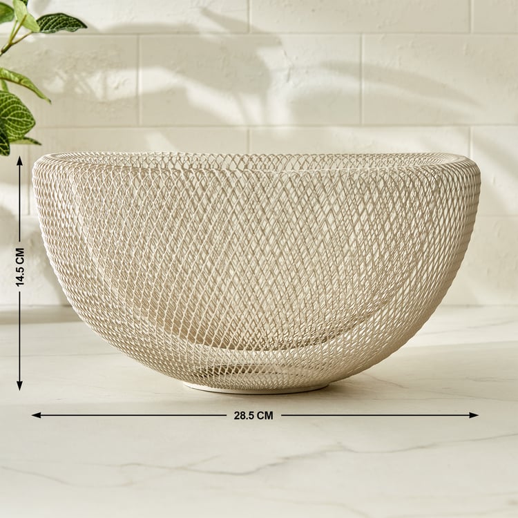 Buy Chef's Pride Allure Metal Double Mesh Fruit Basket from