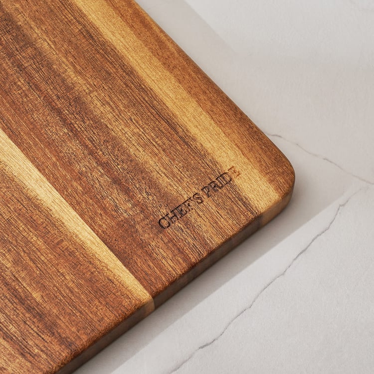 Chef's Pride Jepson Acacia Wood Chopping Board