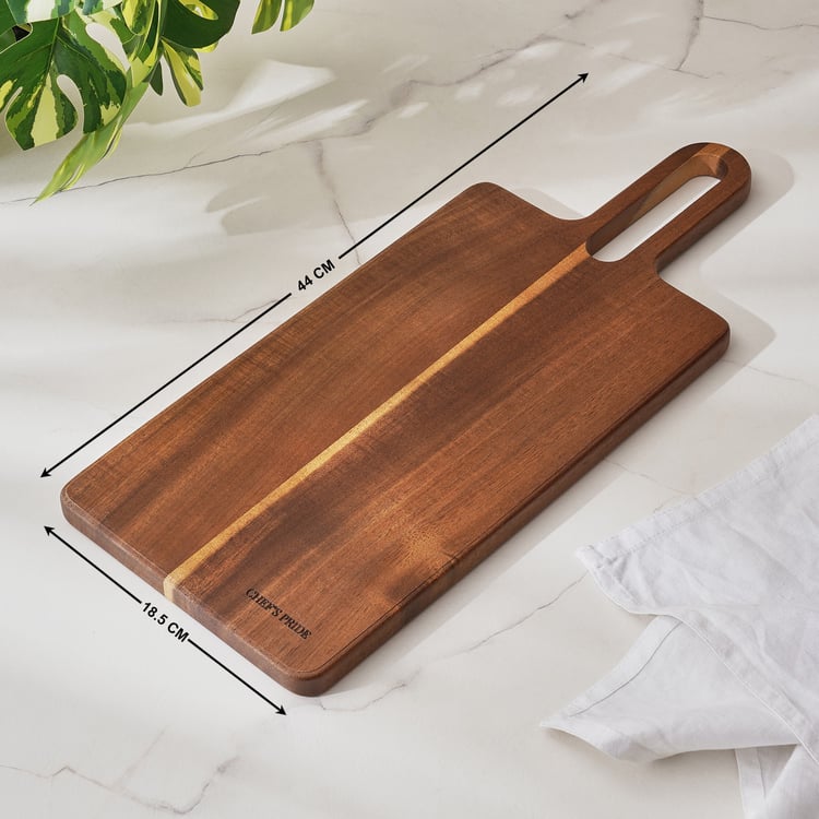 Chef's Pride Jepson Acacia Wood Chopping Board