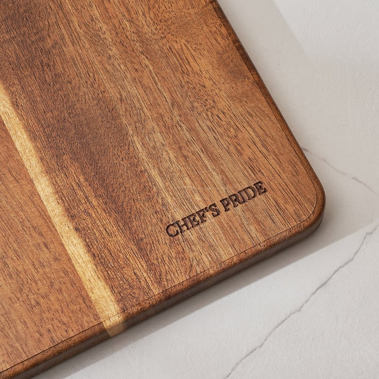 Chef's Pride Jepson Acacia Wood Chopping Board