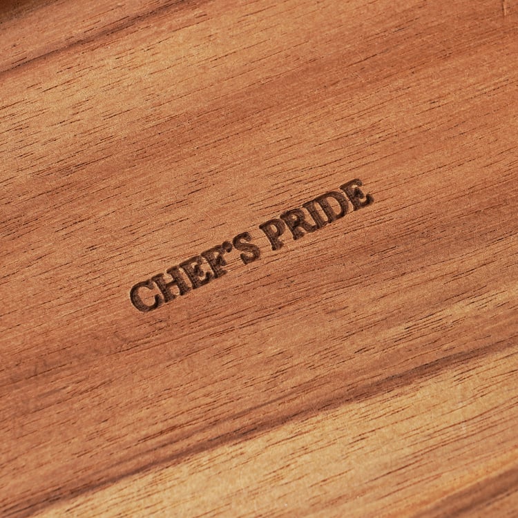 Chef's Pride Jepson Acacia Wood Serving Platter - 42x13cm