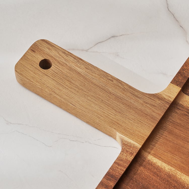 Chef's Pride Jepson Acacia Wood Serving Platter - 42x17cm