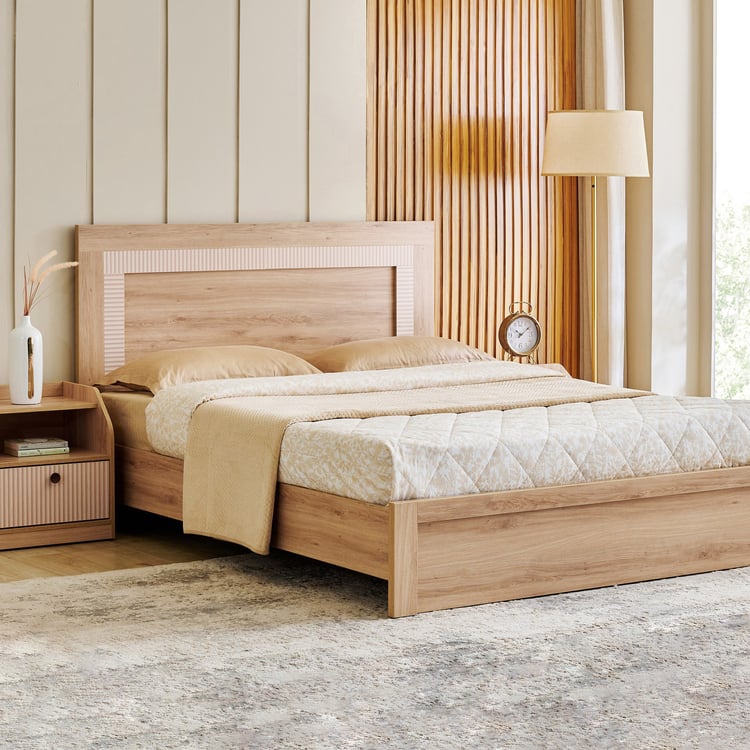 Lexus Sahara Queen Bed - Brown