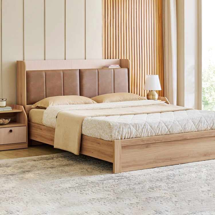 Lexus Savanna King Bed - Brown