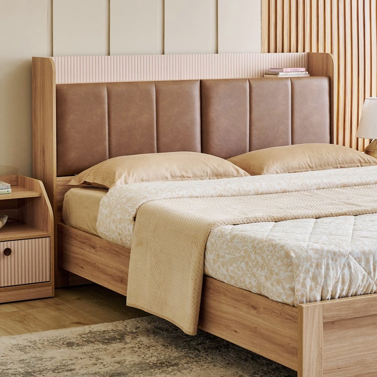 Lexus Savanna King Bed - Brown
