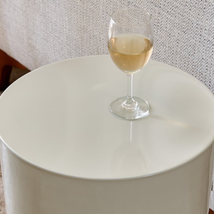 Homeshores Metal Top Accent Table - Gold
