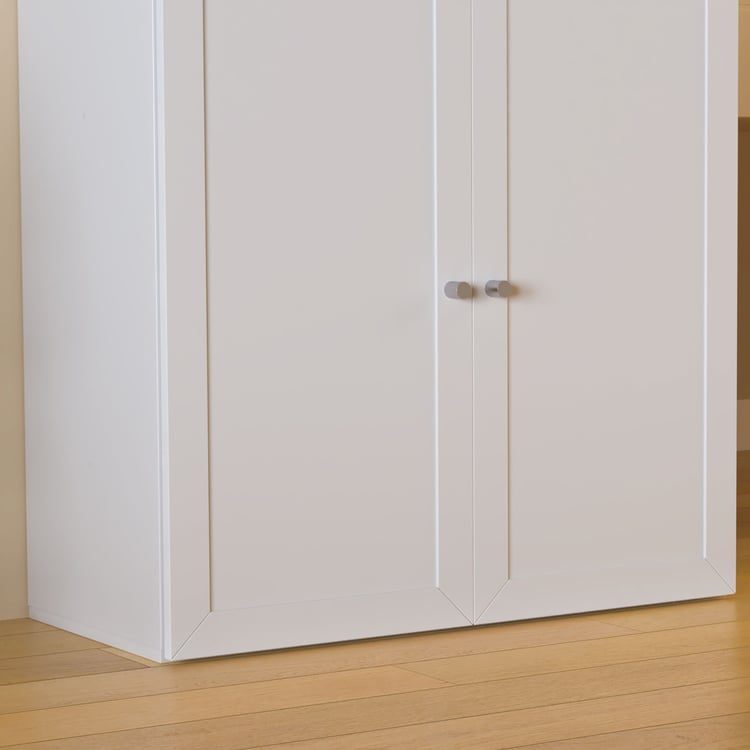 Helios Soho 2-Door Book Cabinet - White