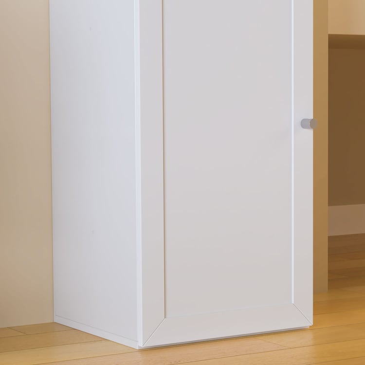 Helios Soho 2-Door Book Cabinet - White