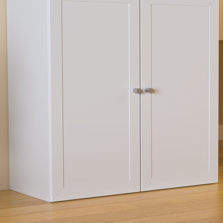 Helios Soho 4-Door Book Cabinet - White