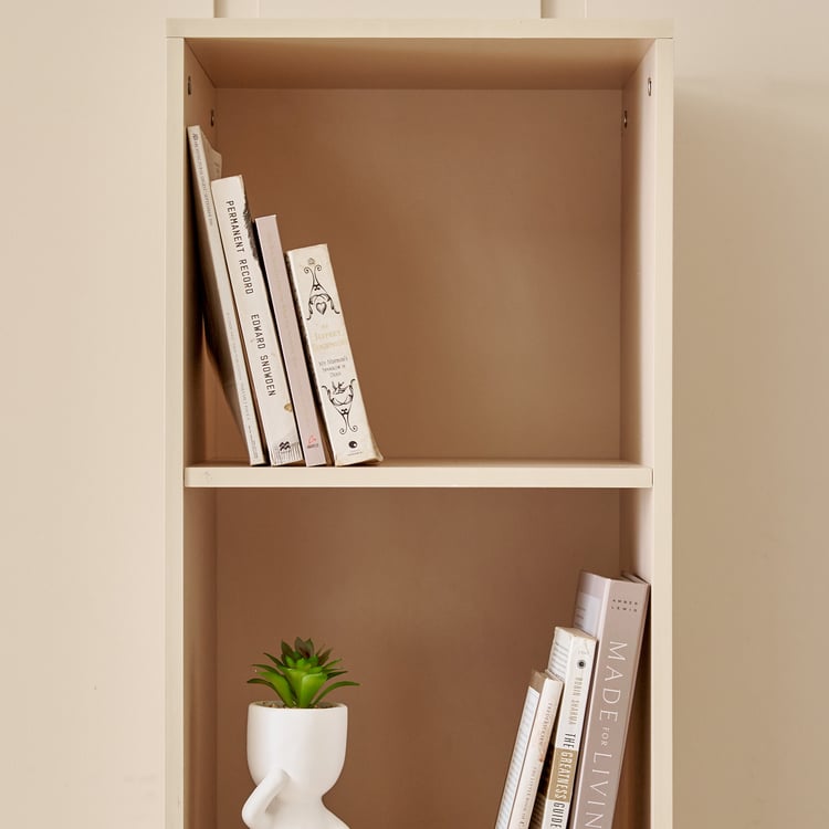 Addison 5-Tier Open Book Shelf - Brown