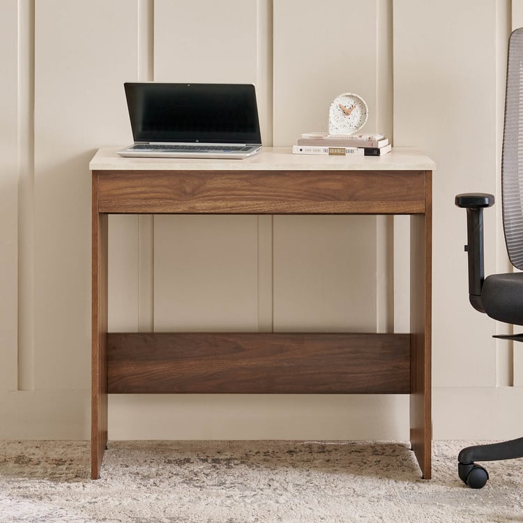 Addison Compact Study Desk - Brown
