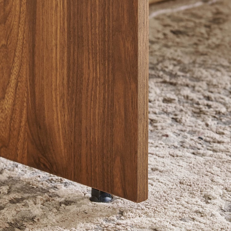Addison Study Desk with Drawer - Brown
