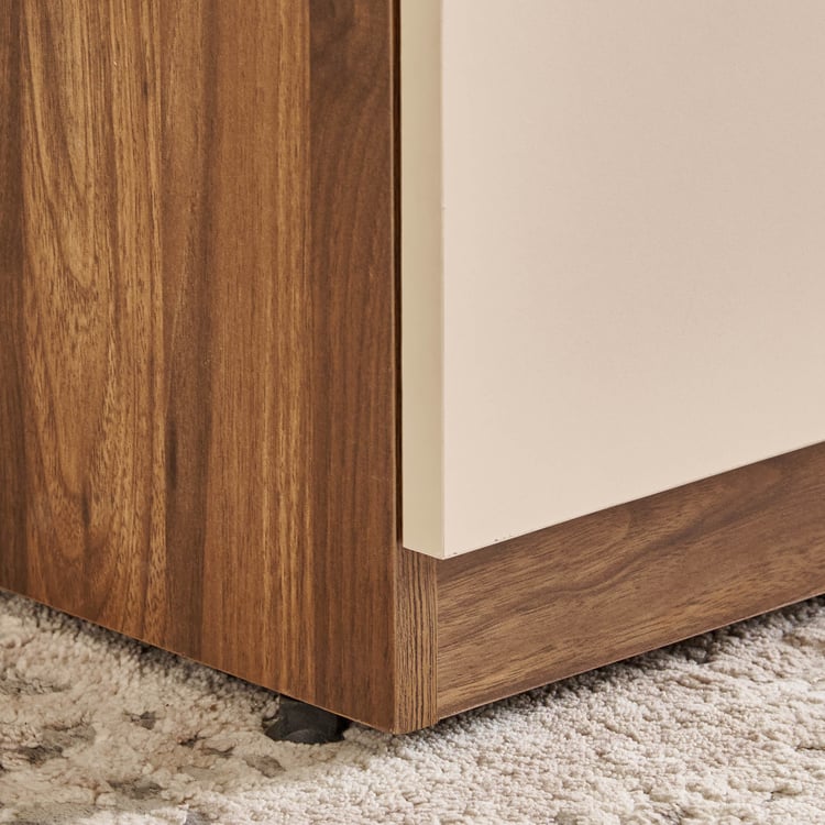 Addison Study Desk with Drawer - Brown