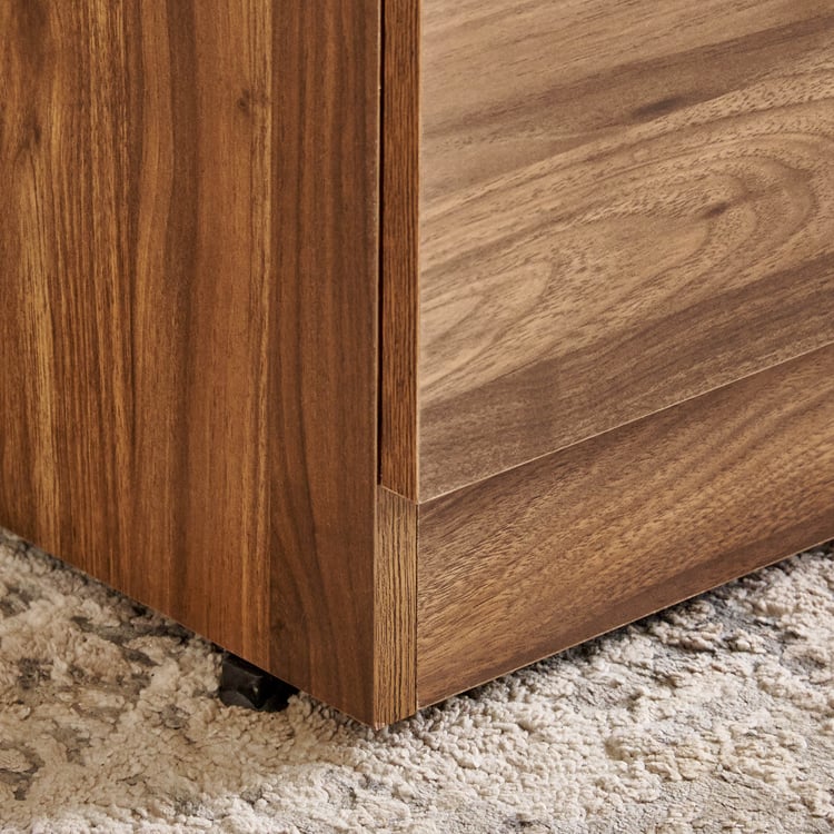 Addison Study Desk with Hutch - Walnut