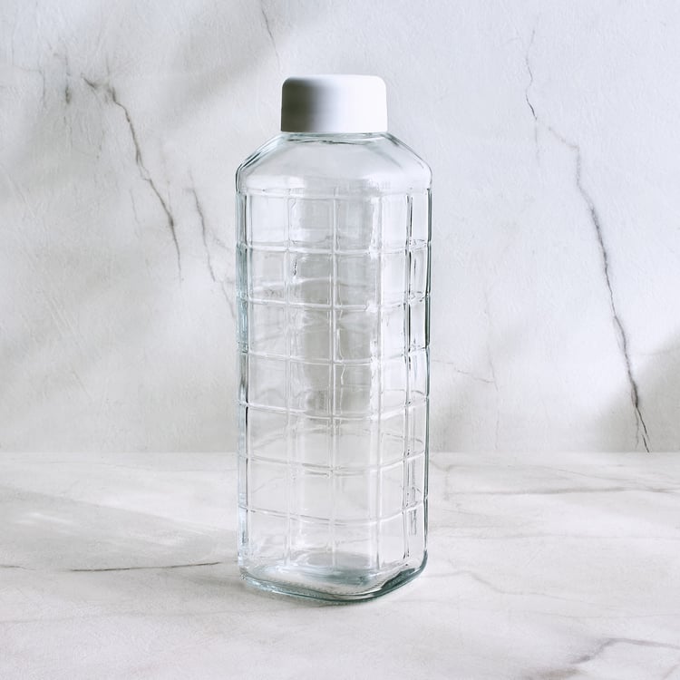 Marley Cuba Set of 4 Glass Water Bottles - 1L
