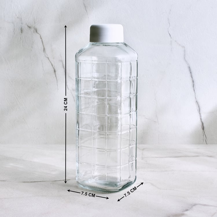Marley Cuba Set of 4 Glass Water Bottles - 1L