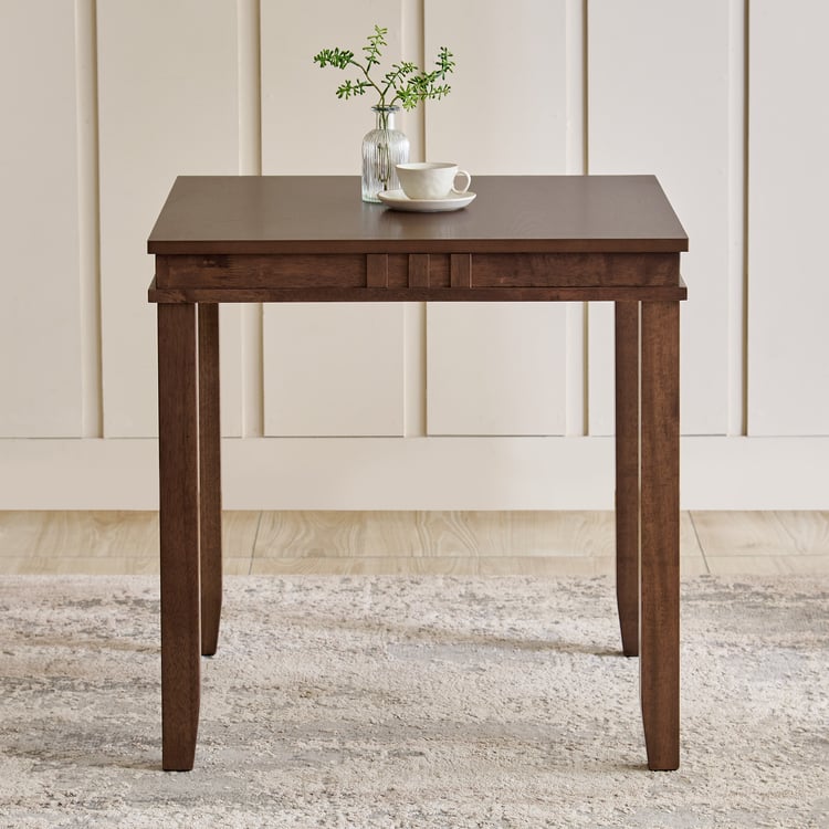 Trio Solid Wood 2-Seater Dining Table - Walnut