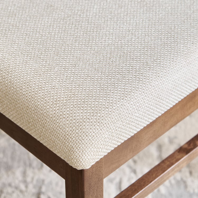 Trio Set of 2 Fabric Dining Chairs - Beige