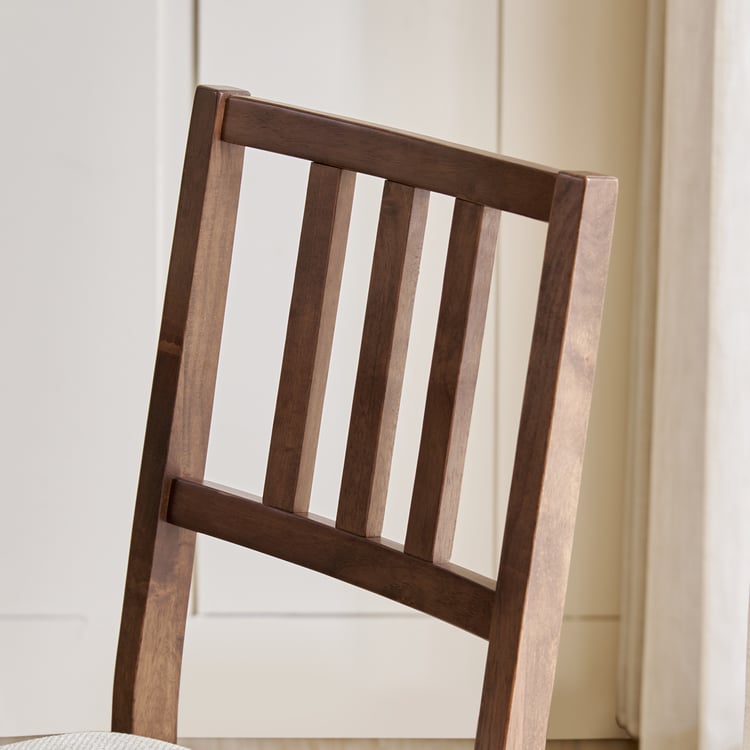 Trio Set of 2 Fabric Dining Chairs - Beige