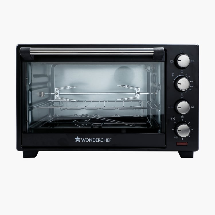 WONDERCHEF Stainless Steel Toaster and Griller Oven - 28L