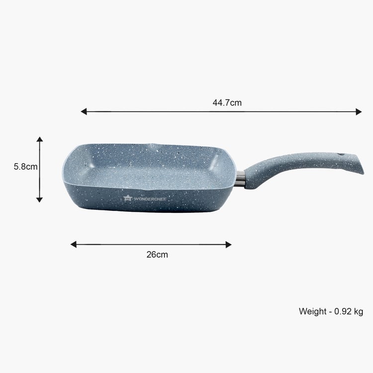 WONDERCHEF Granite Aluminium Grill Pan - 1.8L