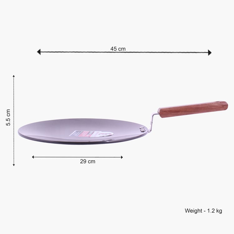 WONDERCHEF Ebony Aluminium Roti Tawa - 29cm