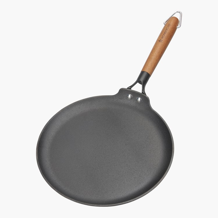 WONDERCHEF Ferro Cast Iron Dosa Tawa - 28.3cm